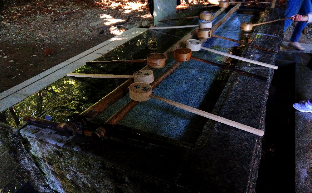 高千穂神社の手水所